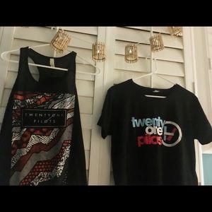 Twenty One Pilots Tee and Tank Set